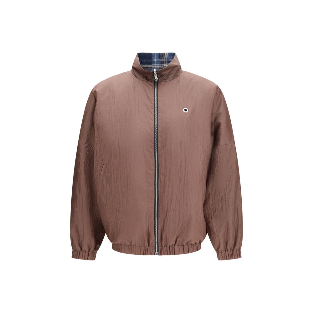 MARBELL Brown Polyamide Bomber - Luxe Nova