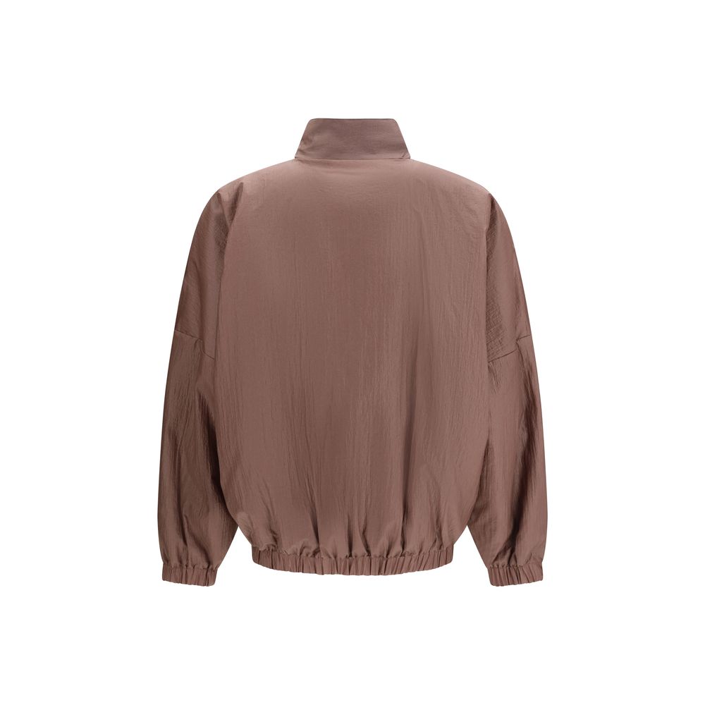 MARBELL Brown Polyamide Bomber - Luxe Nova