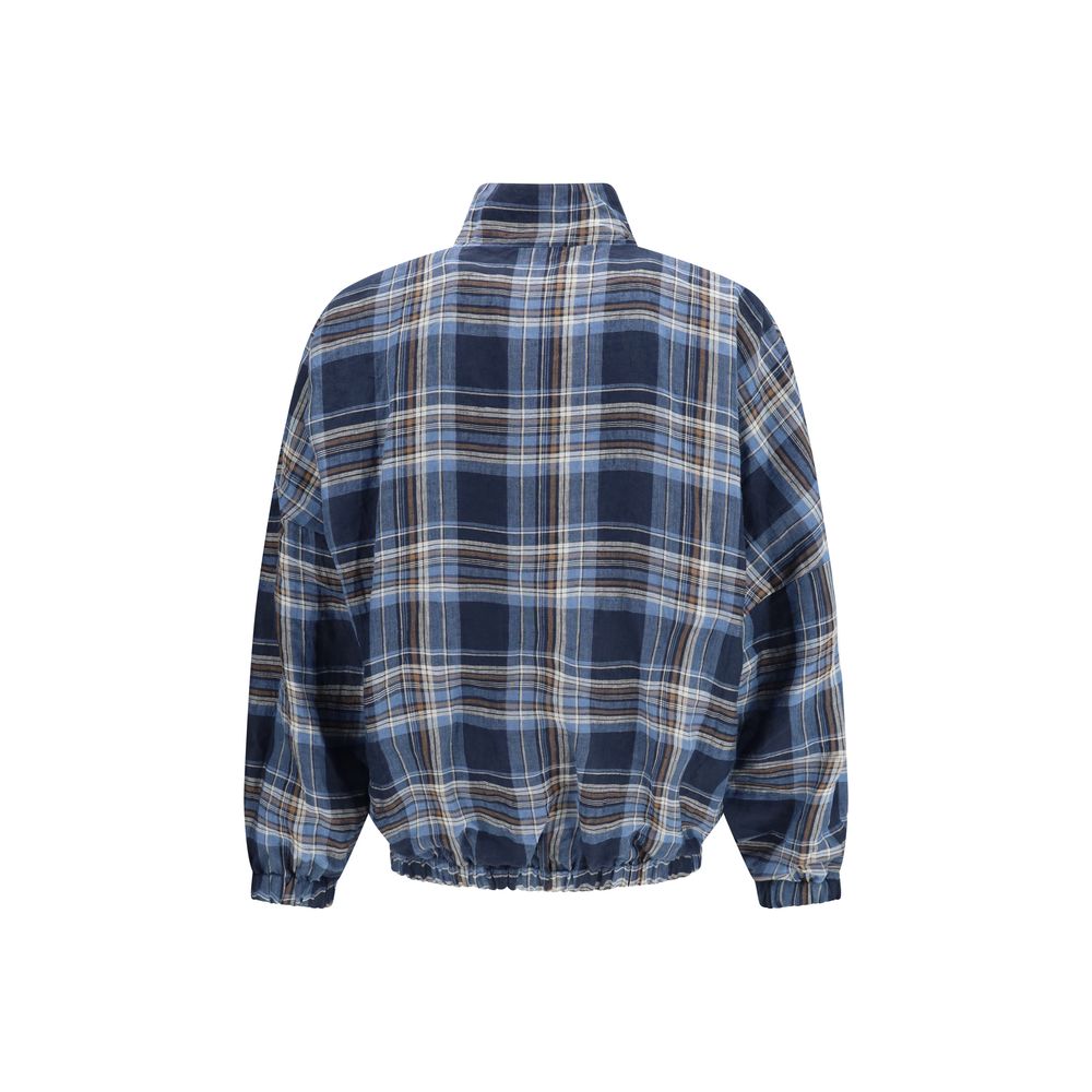MARBELL Brown Polyamide Bomber - Luxe Nova