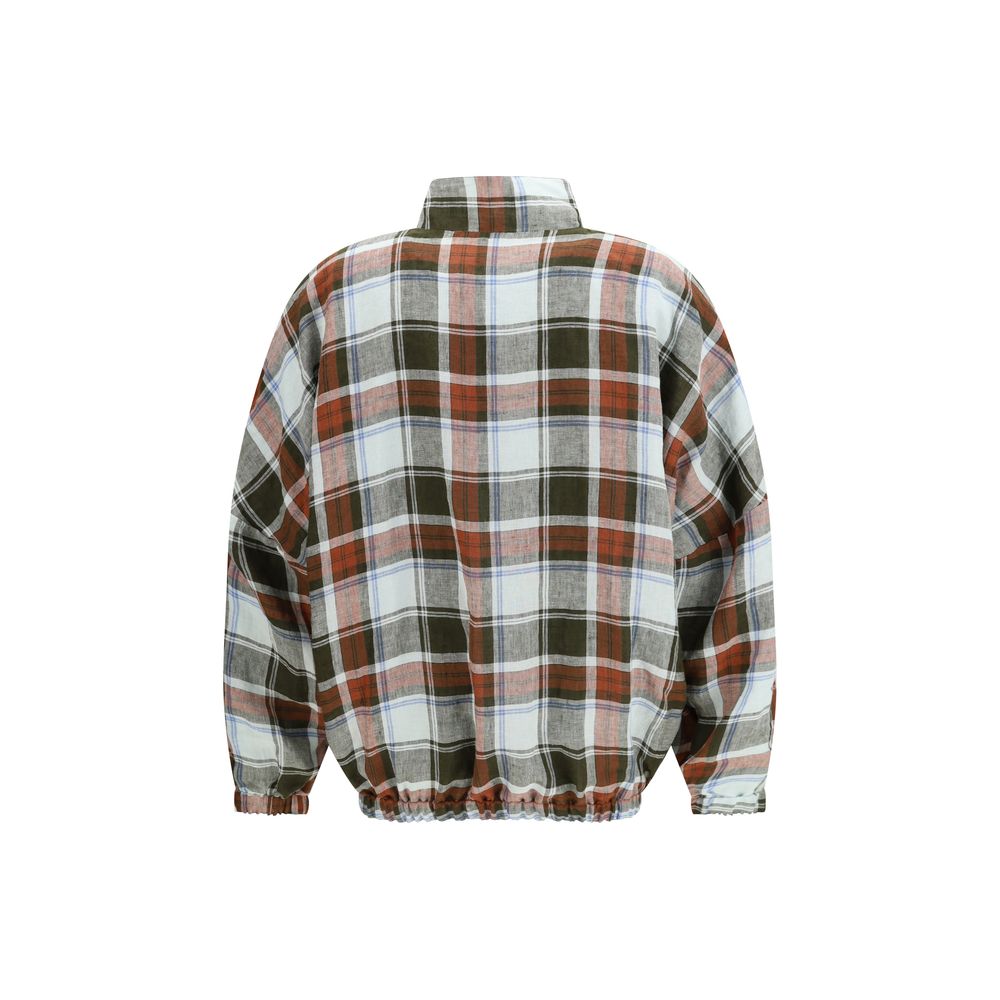 MARBELL Bordeaux Polyamide Shell Jacket - Luxe Nova