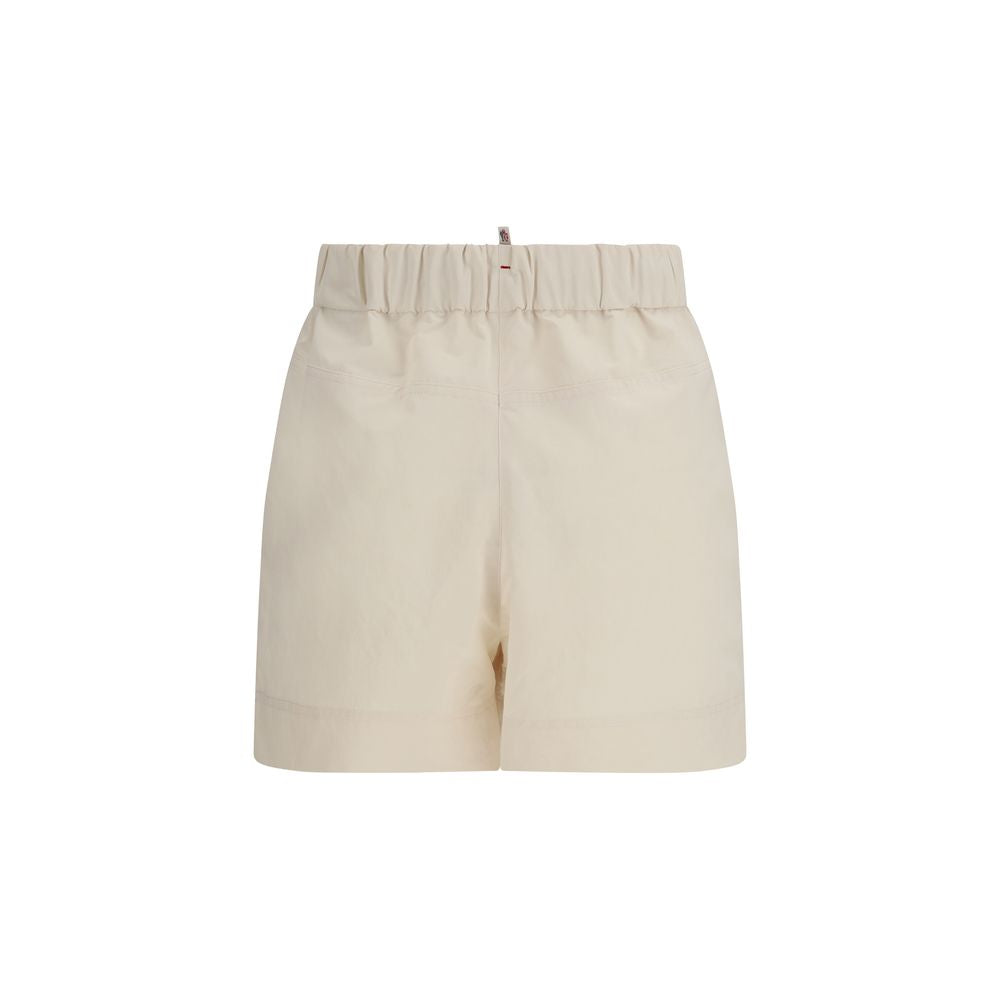 Moncler Grenoble Beige Polyester Bermuda Shorts - Luxe Nova