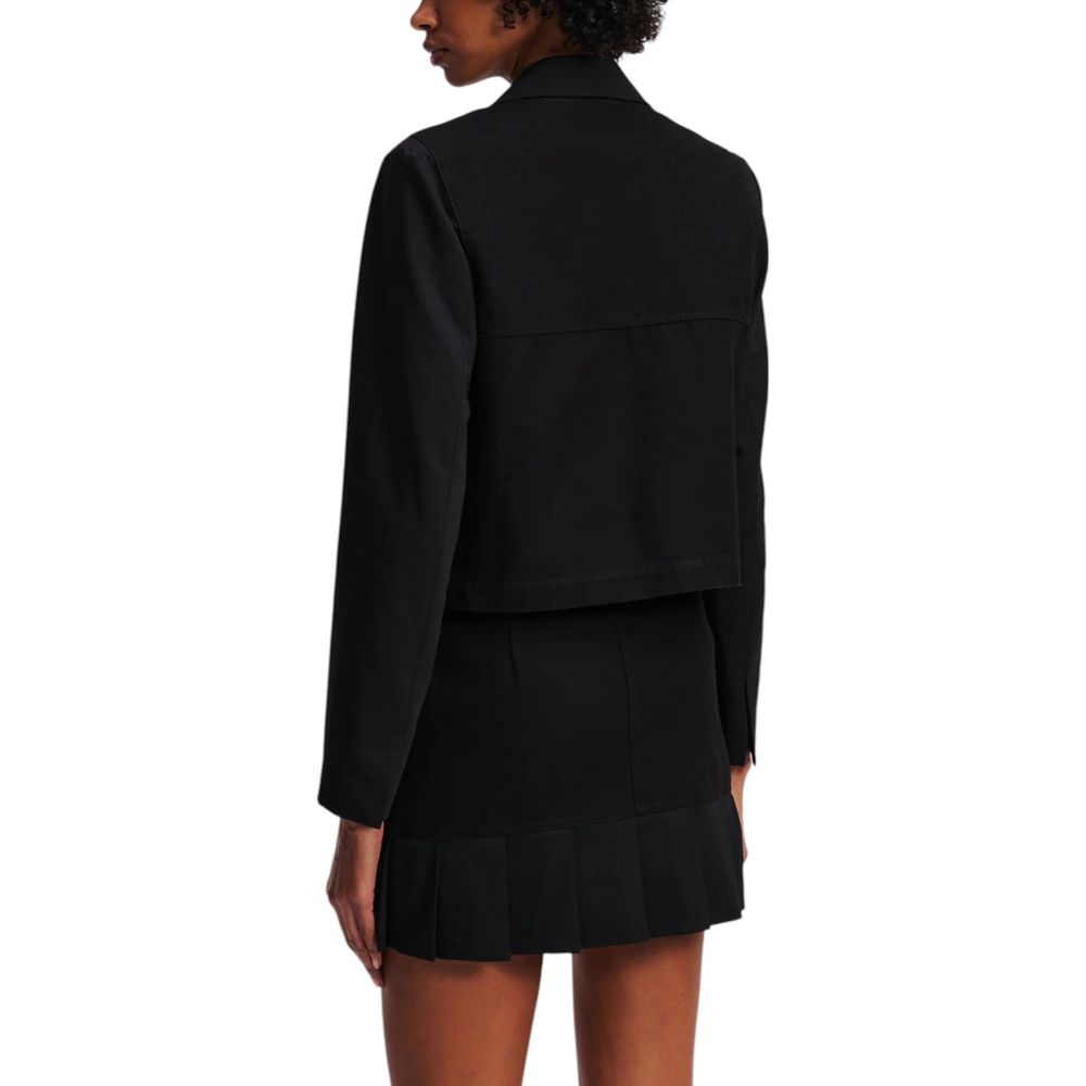 Karl Lagerfeld Black Polyester Blazer - Luxe Nova