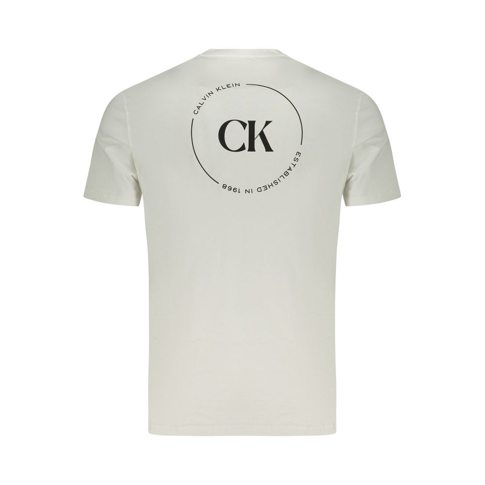Calvin Klein Bianco Cotton Men T-Shirt - Luxe Nova