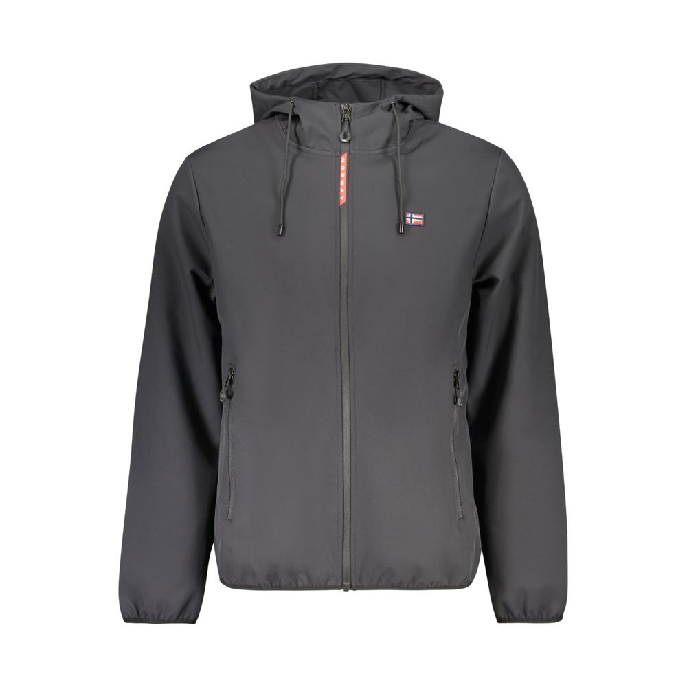 Norway 1963 Nero Polyester Men's Jacket - Luxe Nova