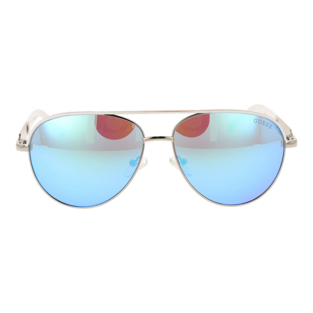 Guess Silver Metal Sunglasses - Luxe Nova
