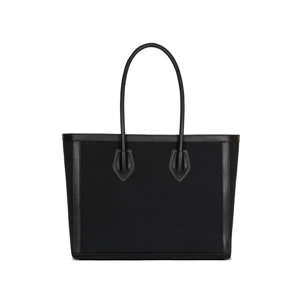 Balmain Black Cotton Tote Bag - Luxe Nova