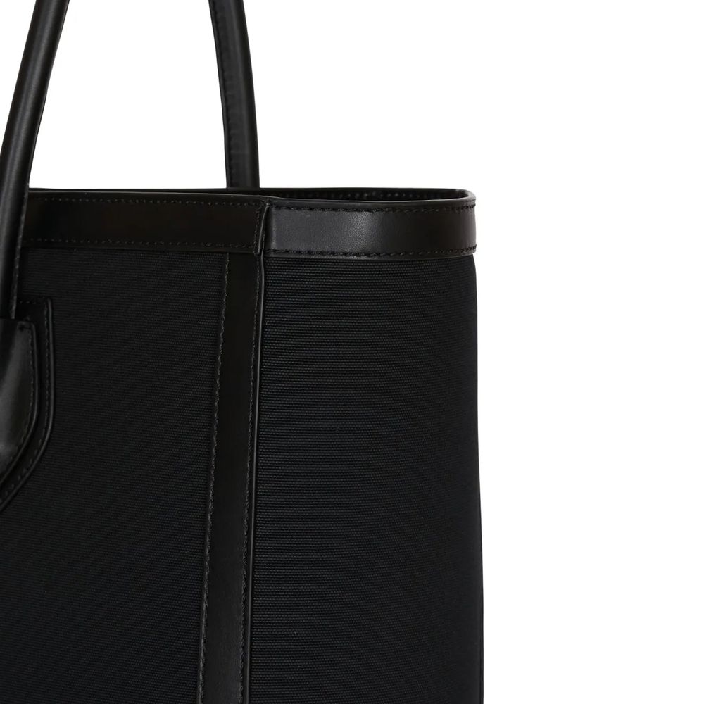 Balmain Black Cotton Tote Bag - Luxe Nova