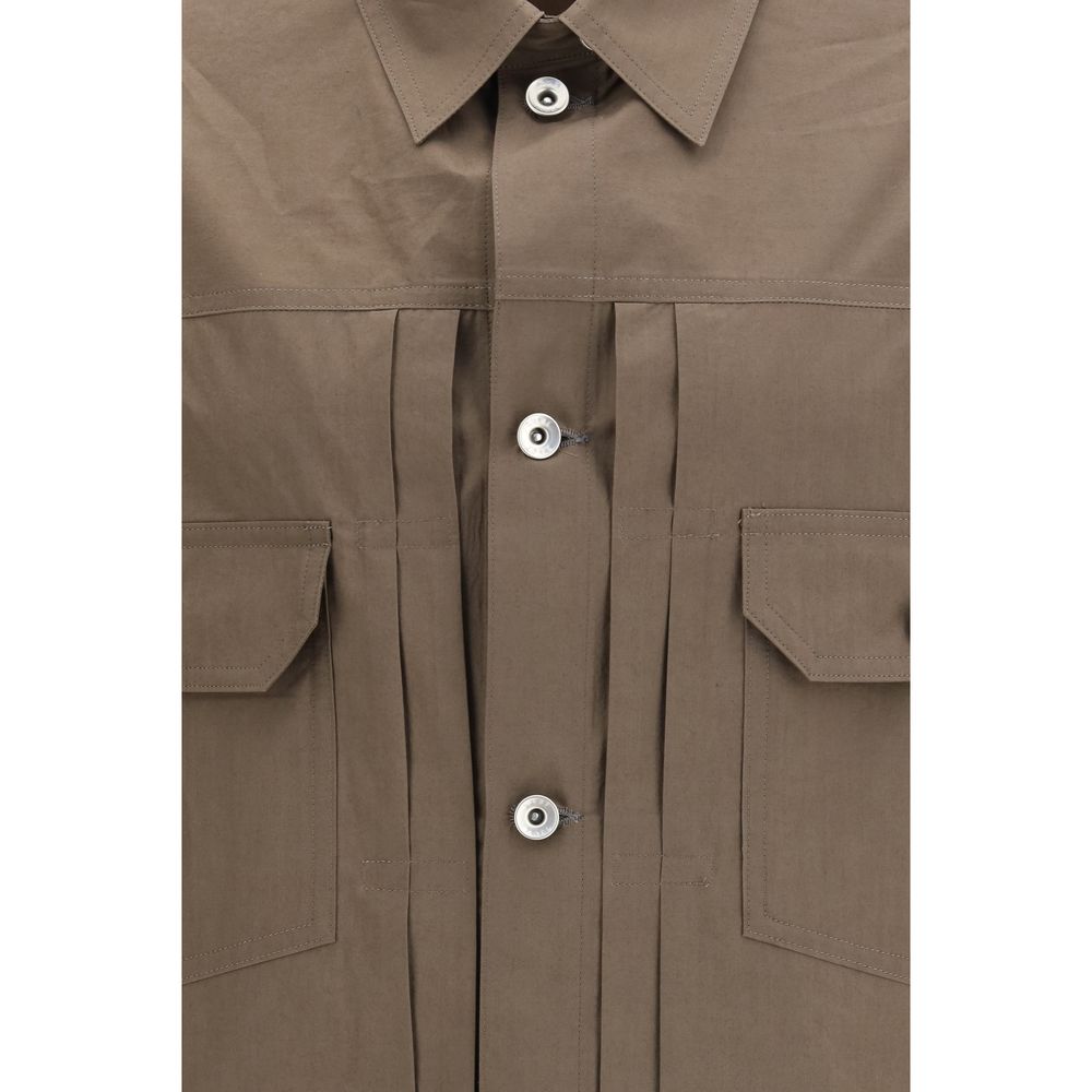 Sacai Bicolor Cotton Clothing - Luxe Nova