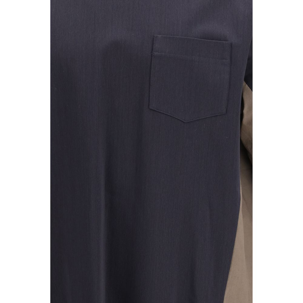 Sacai Black Cotton Sportswear - Luxe Nova