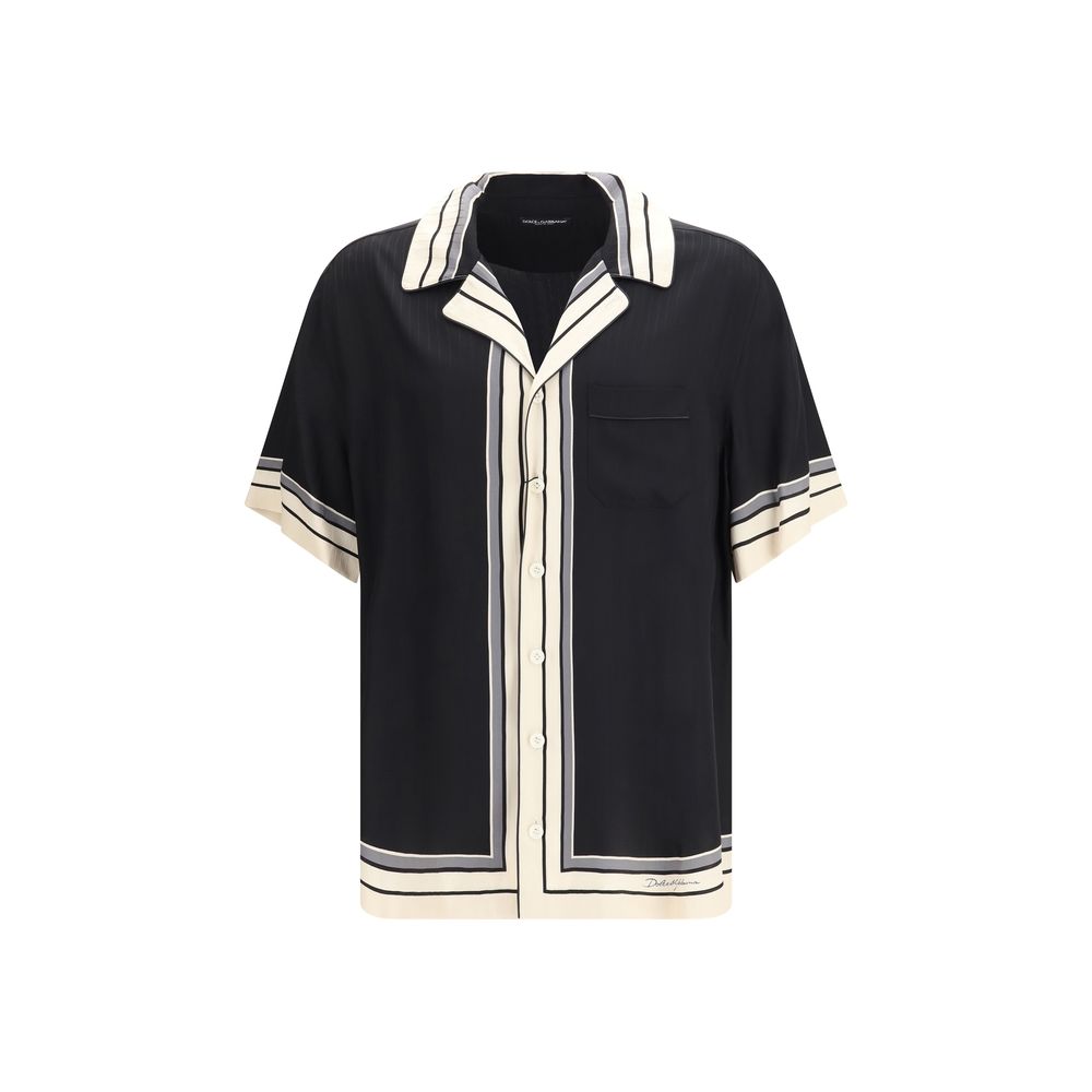 Dolce & Gabbana Multicolor Silk Pattern Shirt - Luxe Nova