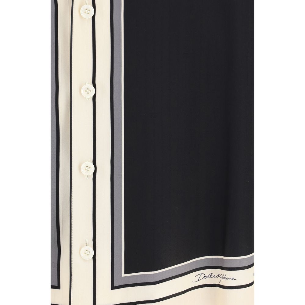 Dolce & Gabbana Multicolor Silk Pattern Shirt - Luxe Nova