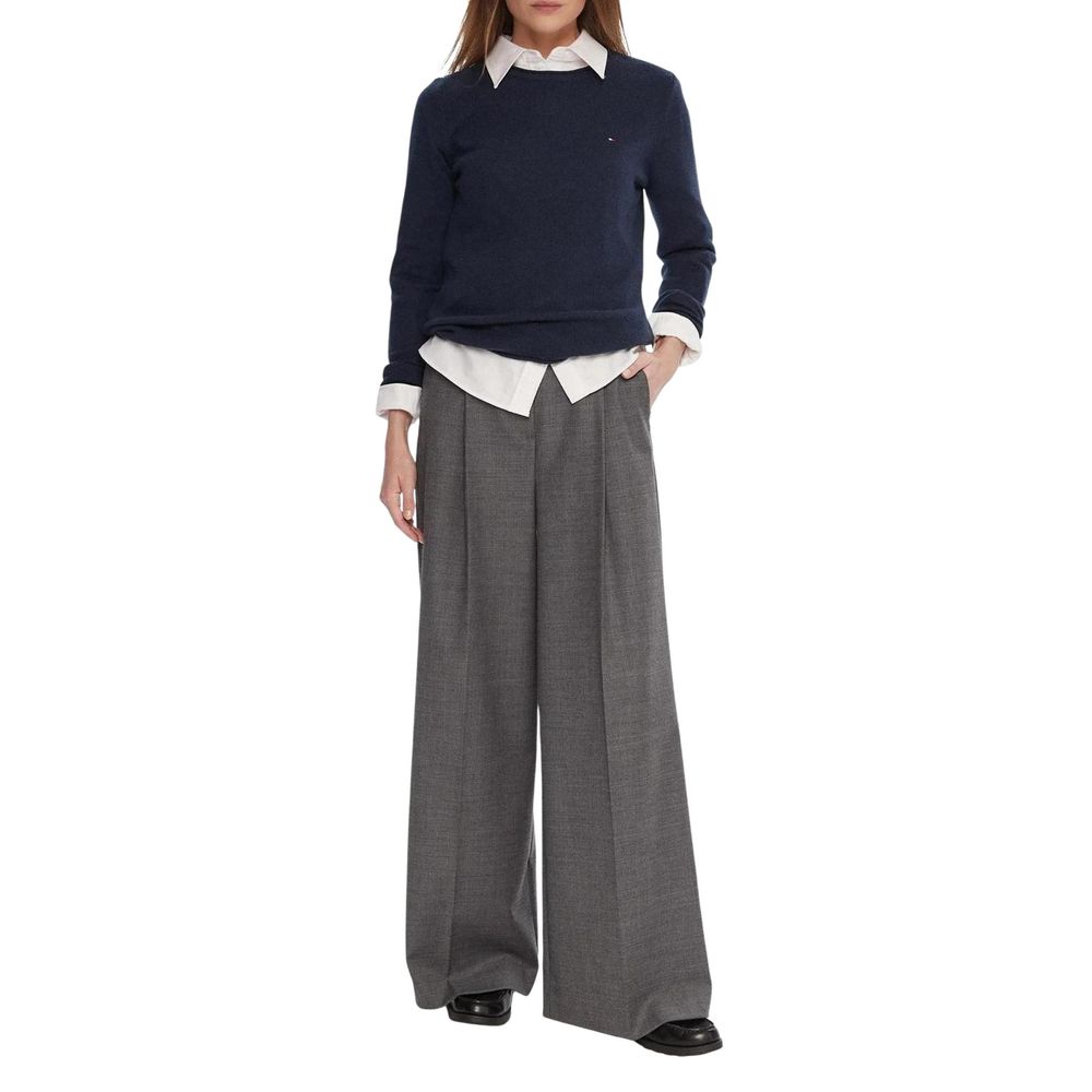Tommy Hilfiger Blue Wool Sweatshirt - Luxe Nova