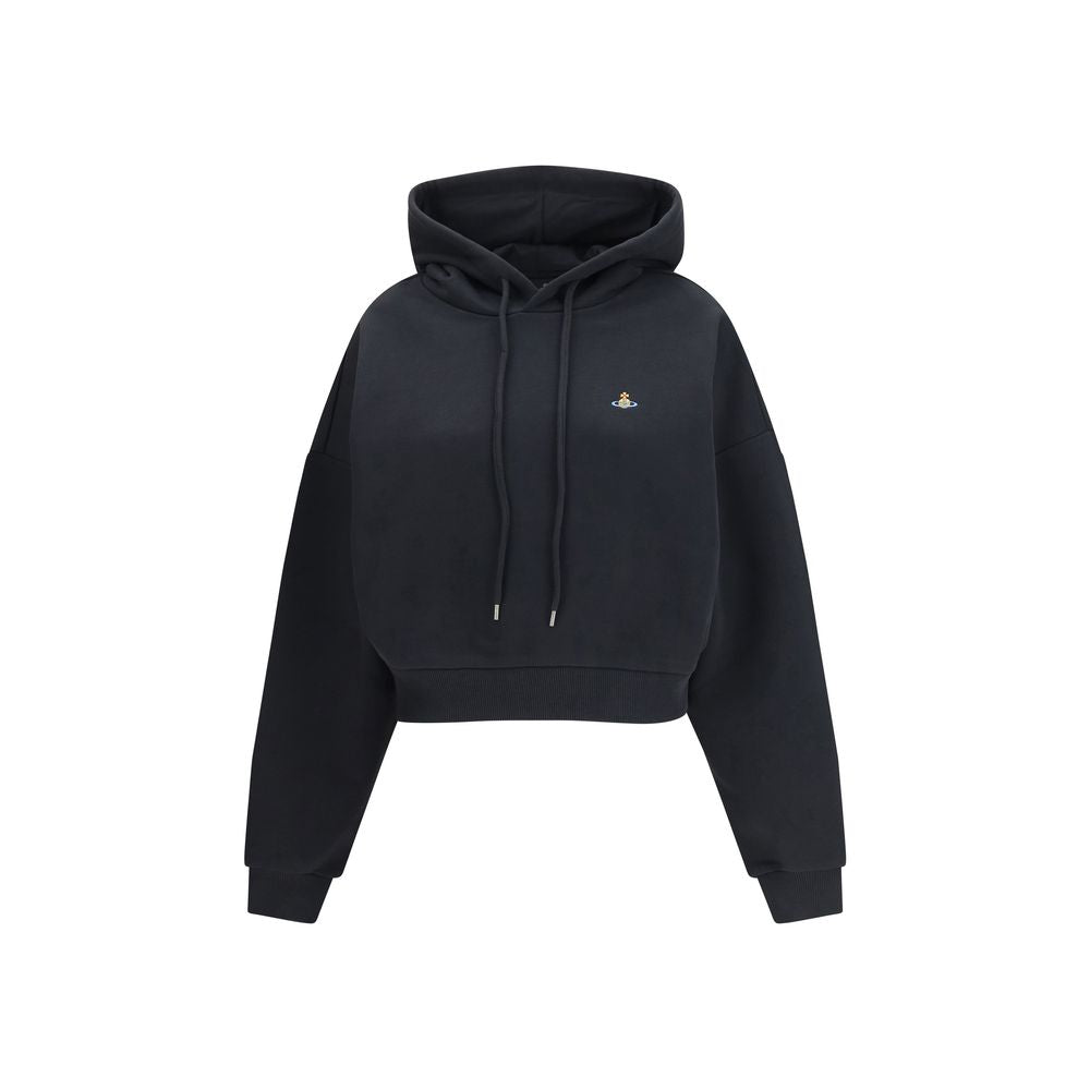 Vivienne Westwood Black Cotton Sweatshirt - Luxe Nova
