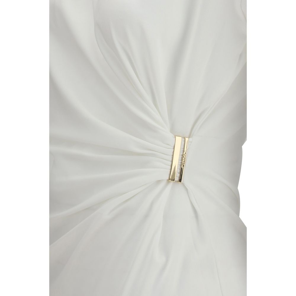 PINKO White Cotton T-Shirt - Luxe Nova