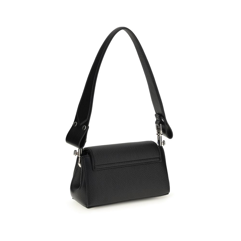 Vivienne Westwood Black Polyurethane Shoulder Bag - Luxe Nova