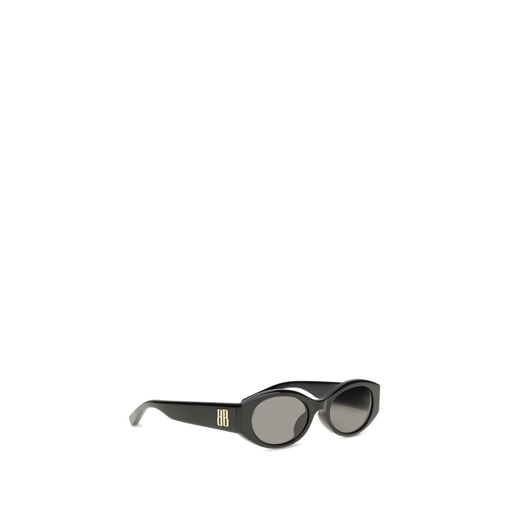 Balenciaga Black Acetate Sunglasses