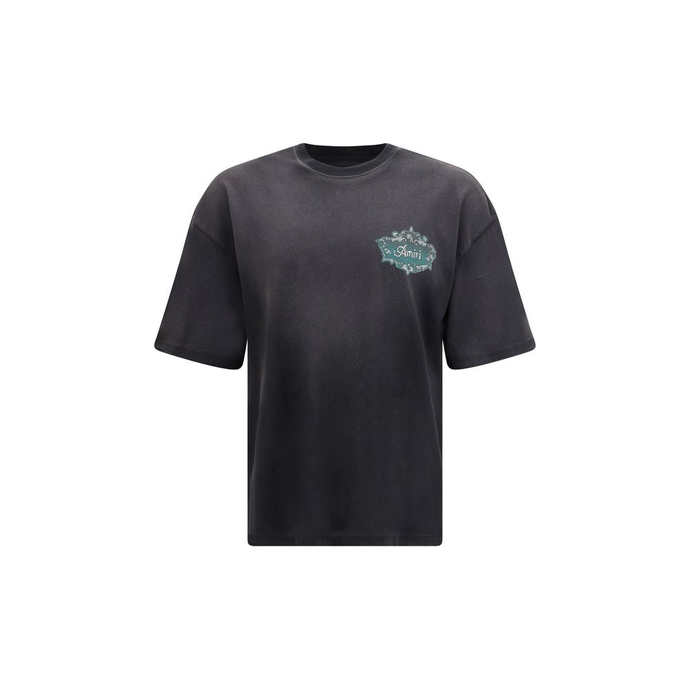 Amiri Black Cotton T-Shirt