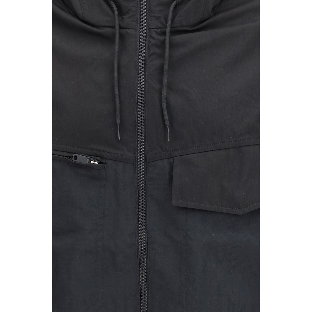 Y-3 Black Cotton Shell Jacket - Luxe Nova