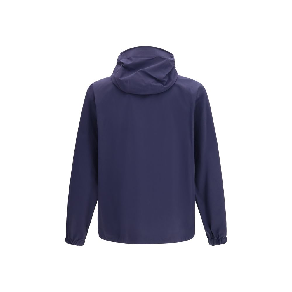 Moncler Grenoble Blue Polyamide Shell Jacket - Luxe Nova