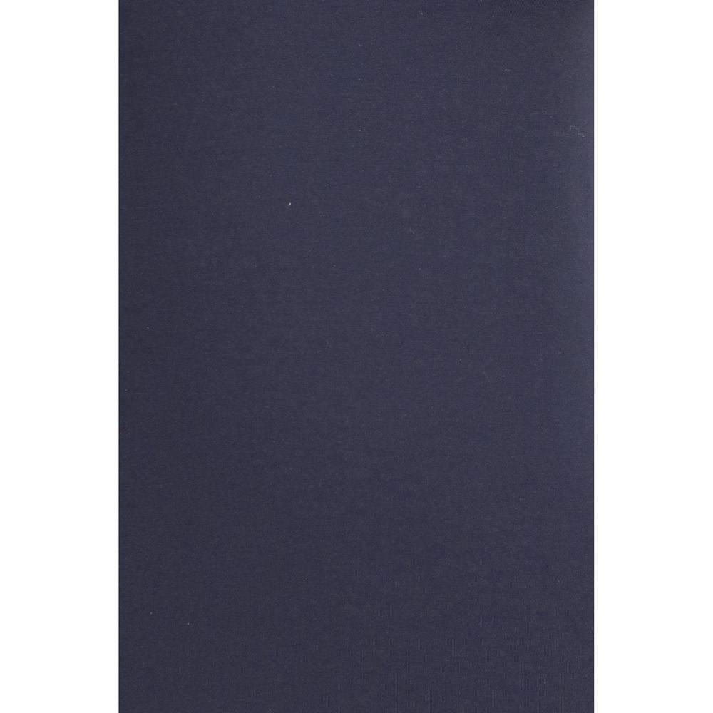Brunello Cucinelli Blue Cotton T-Shirt - Luxe Nova