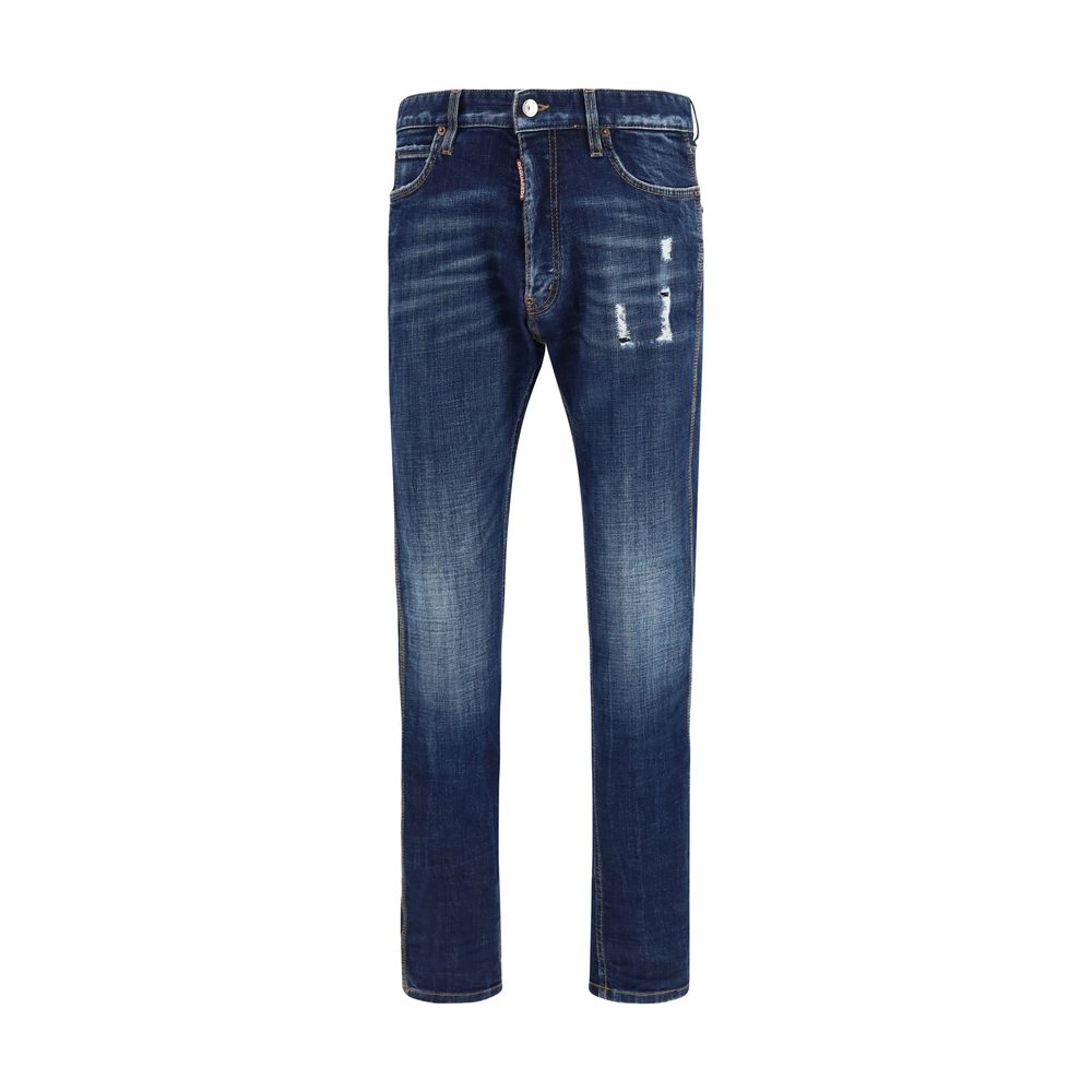 Dsquared² Blue Cotton Jeans Denim - Luxe Nova