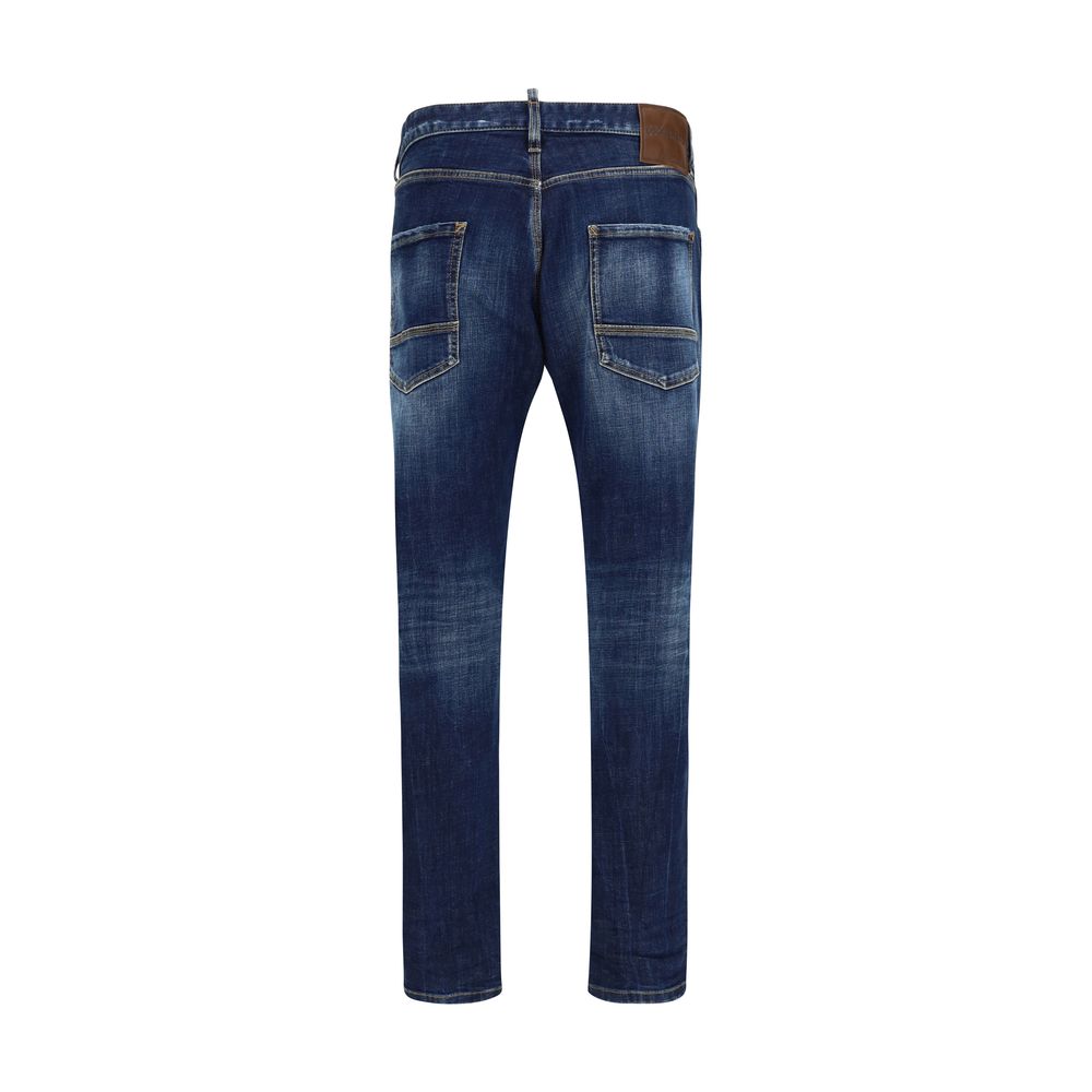 Dsquared² Blue Cotton Jeans Denim - Luxe Nova