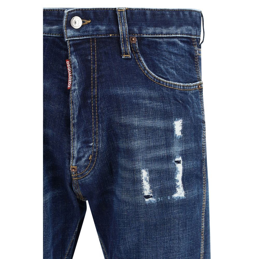 Dsquared² Blue Cotton Jeans Denim - Luxe Nova