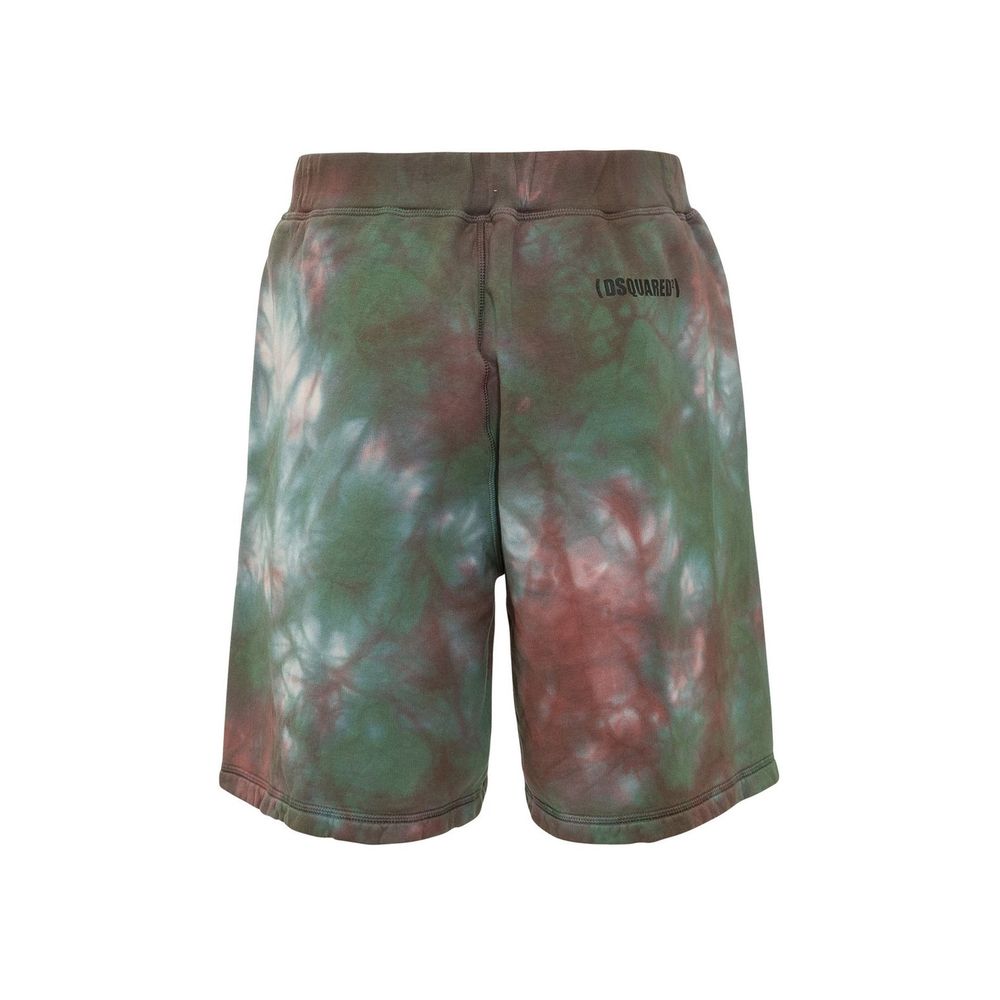 Dsquared² Bicolor Cotton Shorts - Luxe Nova