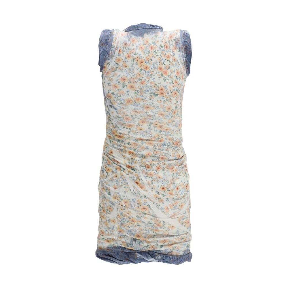 Diesel Multicolor Cotton Casual Dress - Luxe Nova