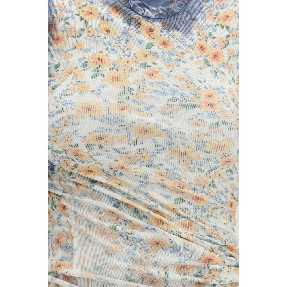 Diesel Multicolor Cotton Casual Dress - Luxe Nova