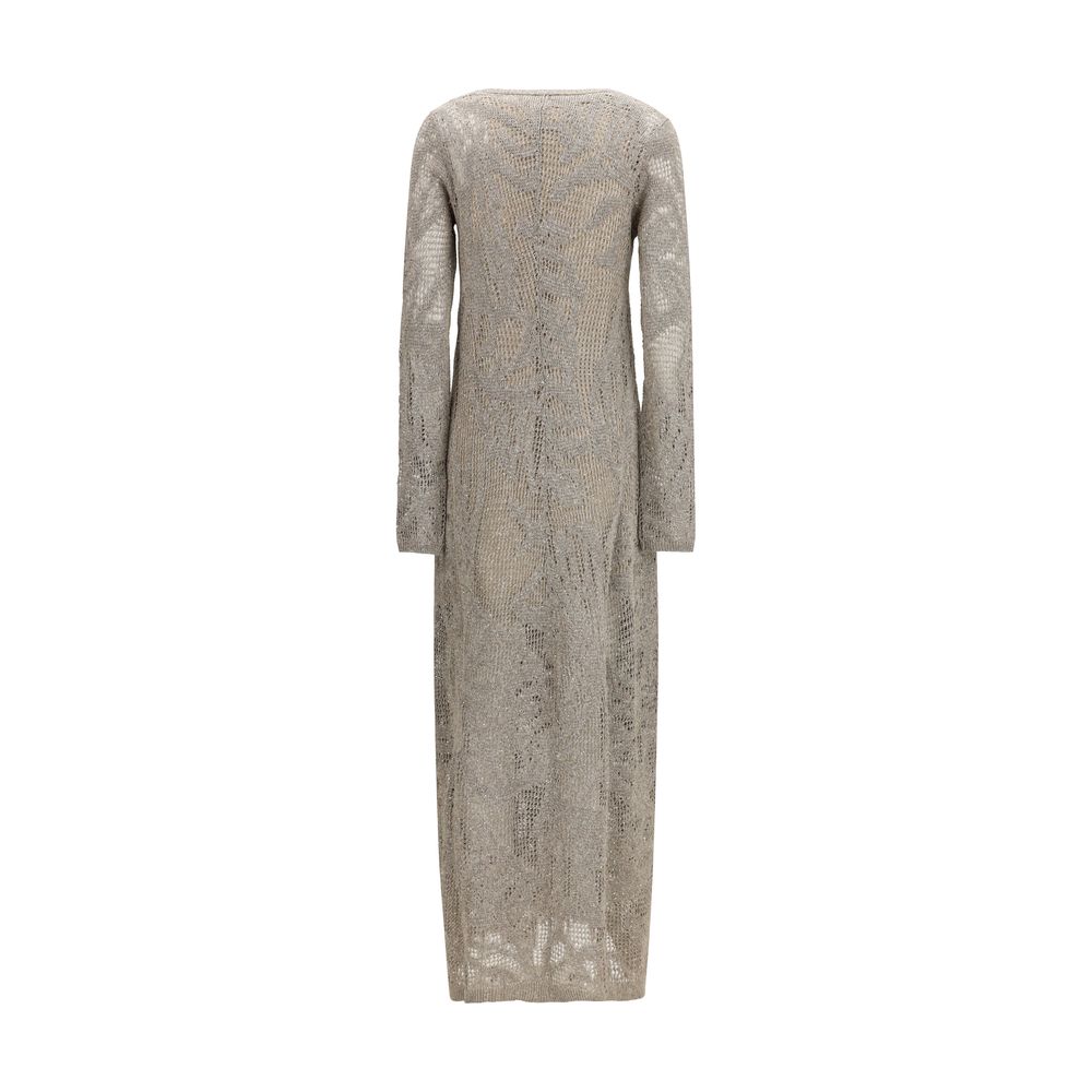 Brunello Cucinelli Beige Linen Casual Dress - Luxe Nova