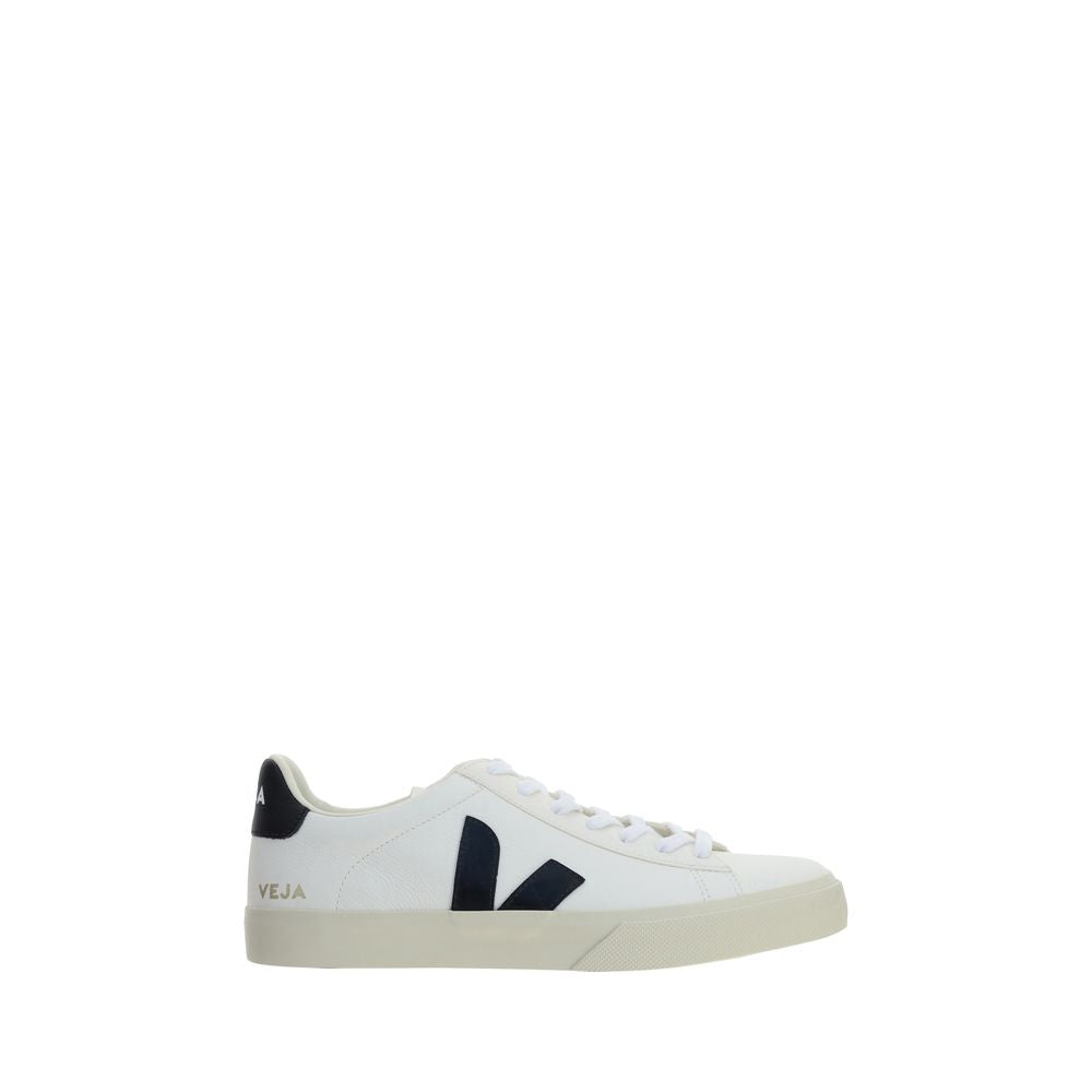 Veja White Calf Leather Bos Taurus Low Top Sneakers - Luxe Nova