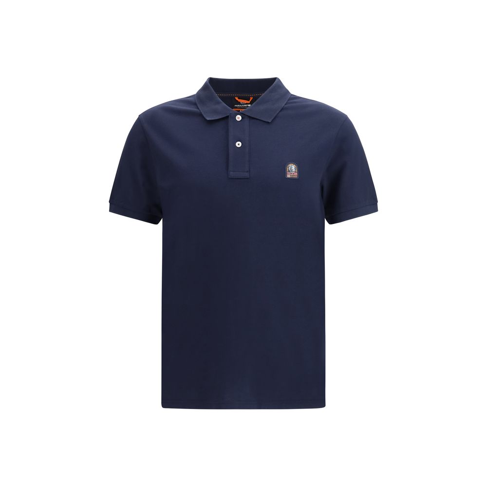 Parajumpers Blue Cotton Polo Shirt - Luxe Nova