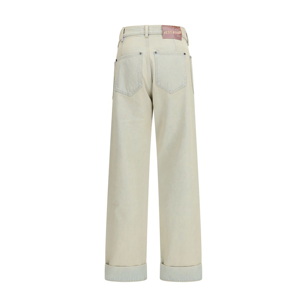 Vivienne Westwood Blue Cotton Jeans Denim - Luxe Nova