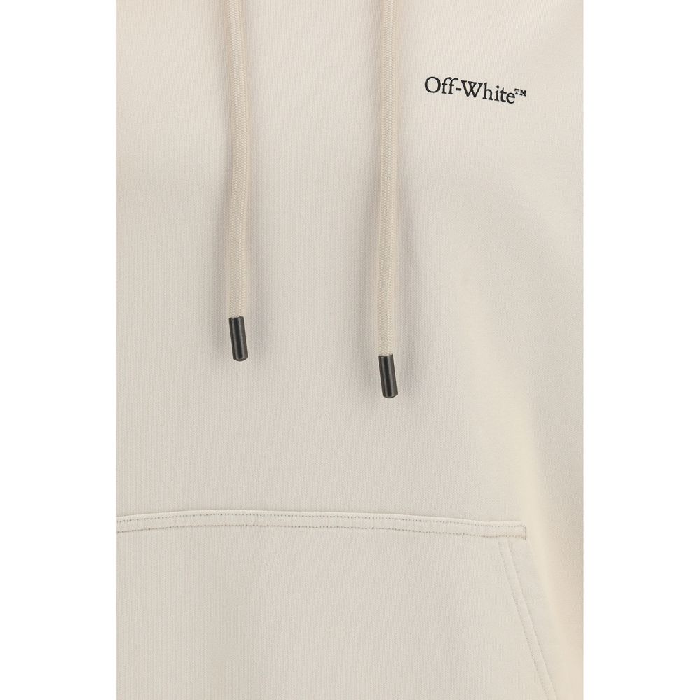 Off-White Beige Cotton Sweatshirt - Luxe Nova