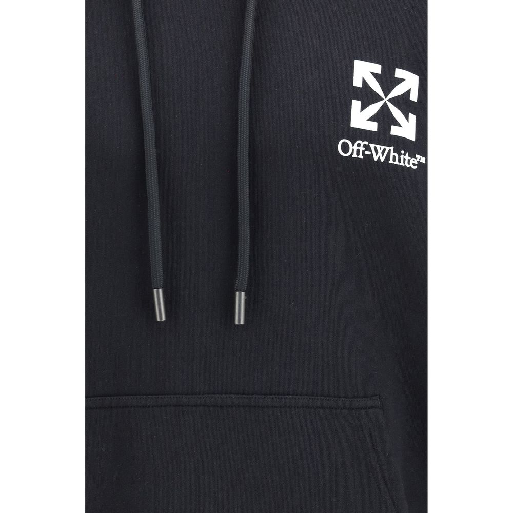 Off-White Black Cotton Sweatshirt - Luxe Nova