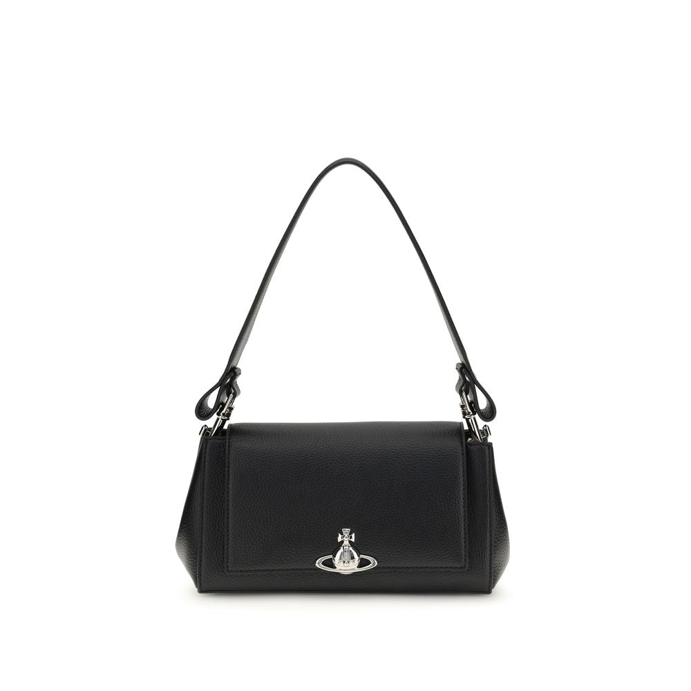 Vivienne Westwood Black Polyethylene Shoulder Bag - Luxe Nova