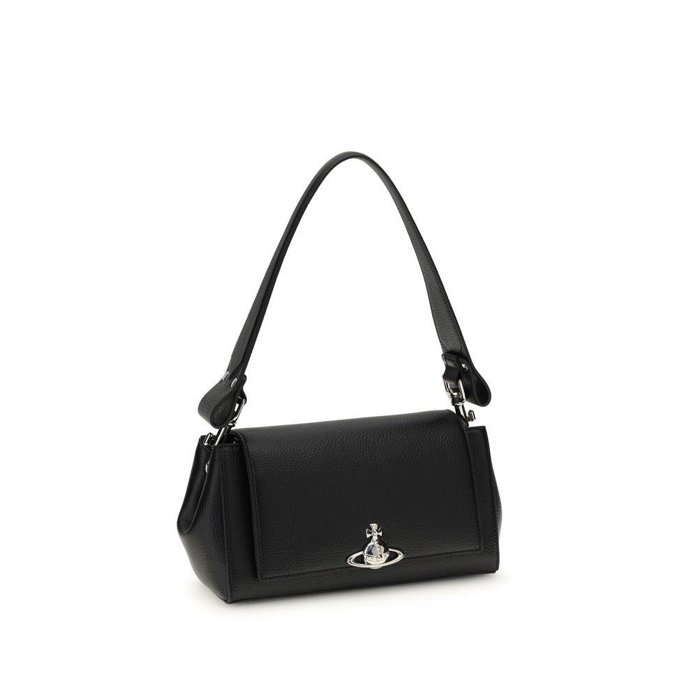 Vivienne Westwood Black Polyethylene Shoulder Bag - Luxe Nova