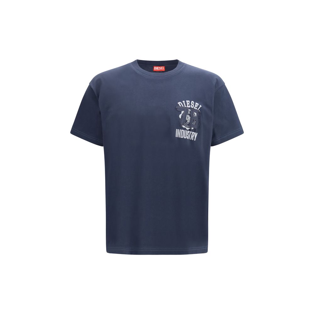 Diesel Blue Cotton Sportswear - Luxe Nova