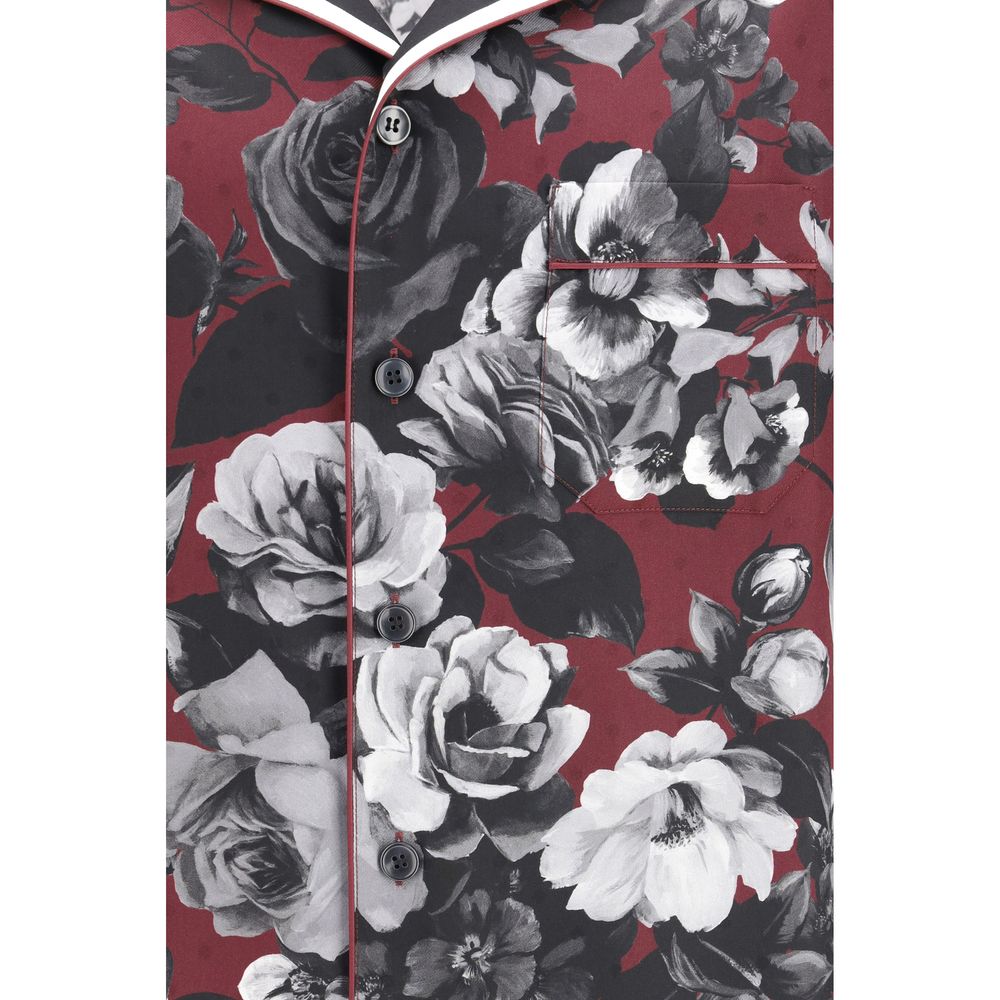 Dolce & Gabbana Multicolor Silk Pattern Shirt - Luxe Nova