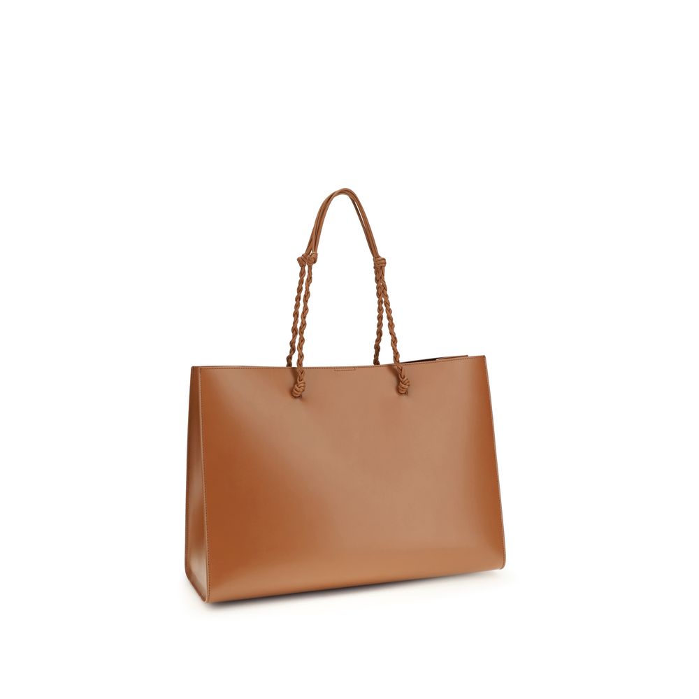 Jil Sander Brown Calf Leather Bos Taurus Shoulder Bag - Luxe Nova