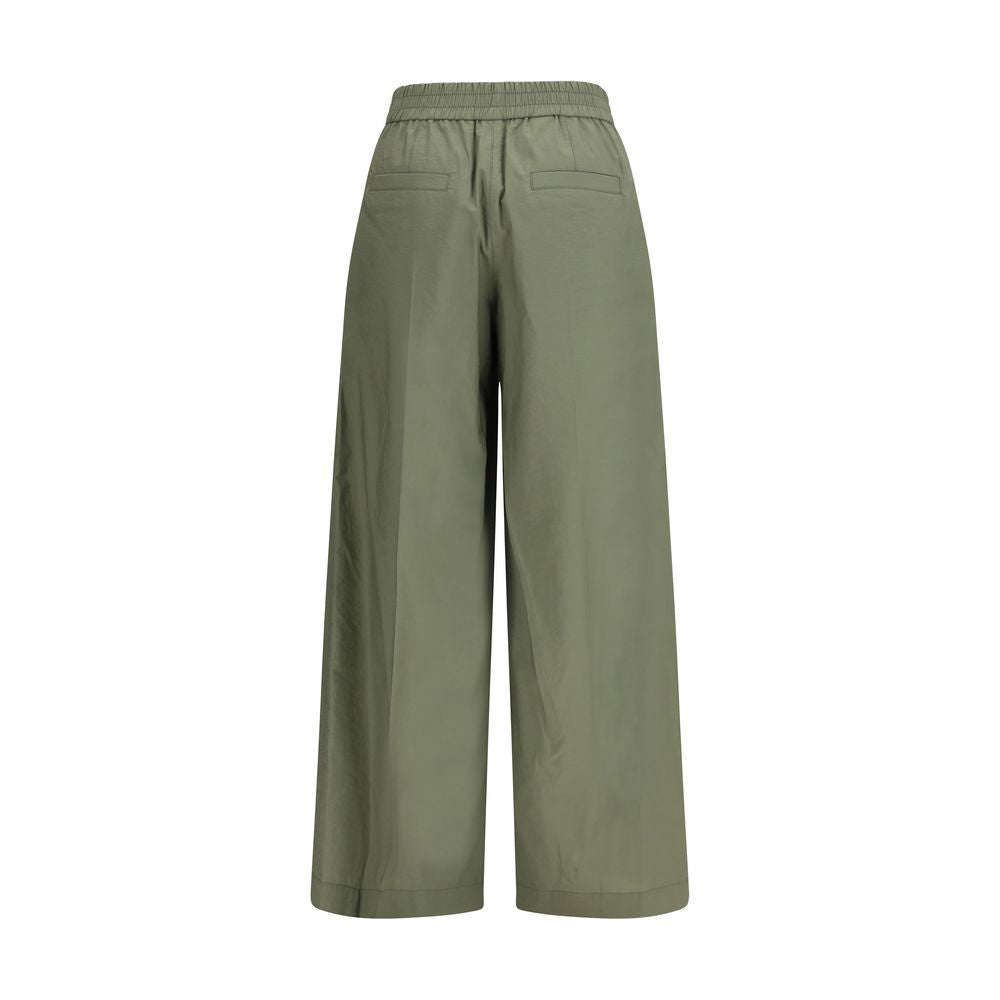 Brunello Cucinelli Bicolor Cotton Casual Pants - Luxe Nova