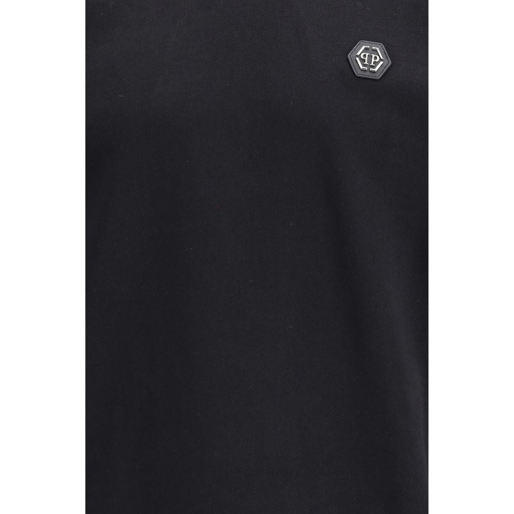 Philipp Plein Black Cotton Sweatshirt - Luxe Nova