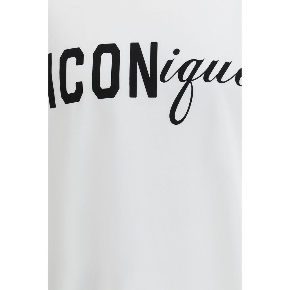 Dsquared² White Cotton T-Shirt - Luxe Nova