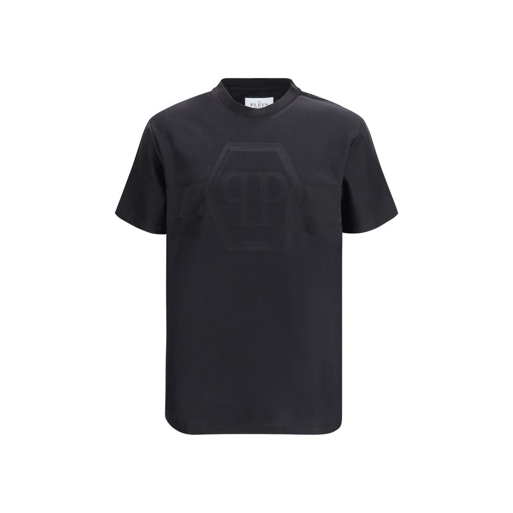 Philipp Plein Black Cotton T-Shirt - Luxe Nova