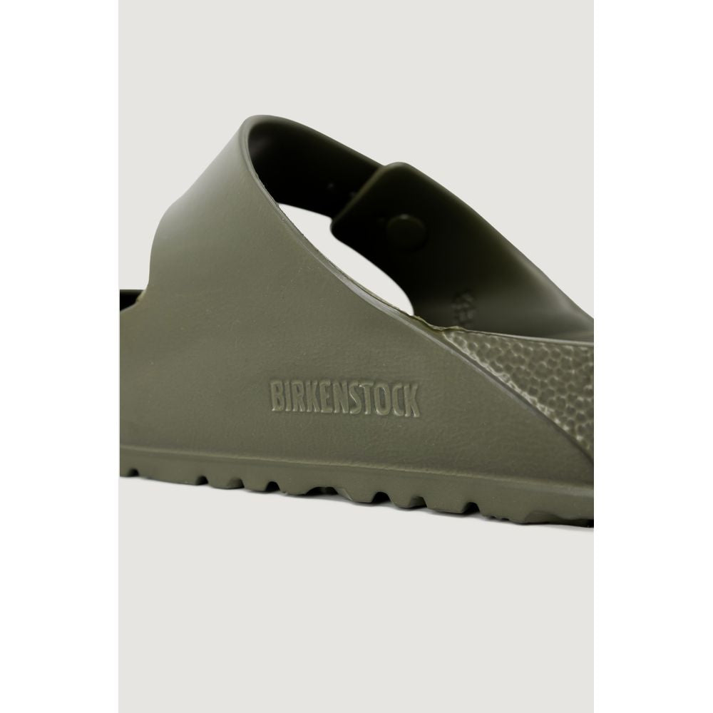 Birkenstock Green Plastic Flat Sandals - Luxe Nova