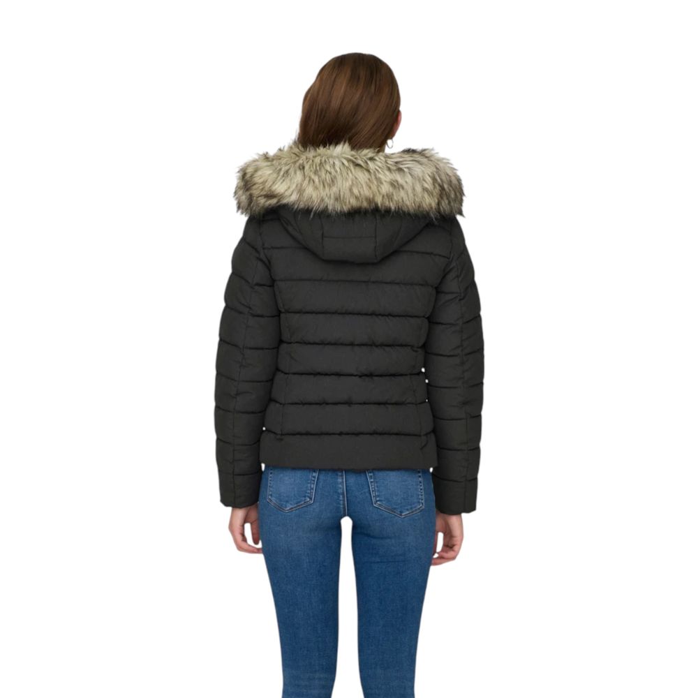 Only Gray Marabou Coat - Luxe Nova