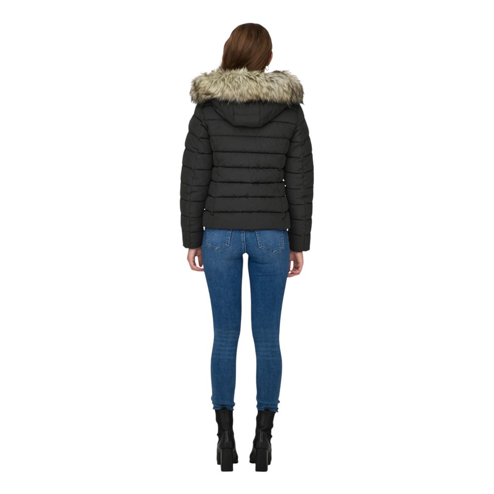Only Gray Marabou Coat - Luxe Nova