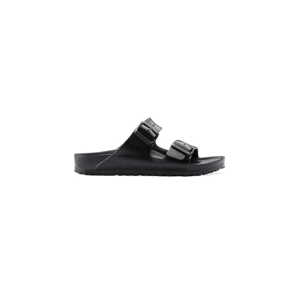 Birkenstock Black Polyester Flat Sandals - Luxe Nova