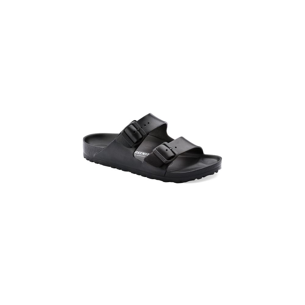 Birkenstock Black Polyester Flat Sandals - Luxe Nova